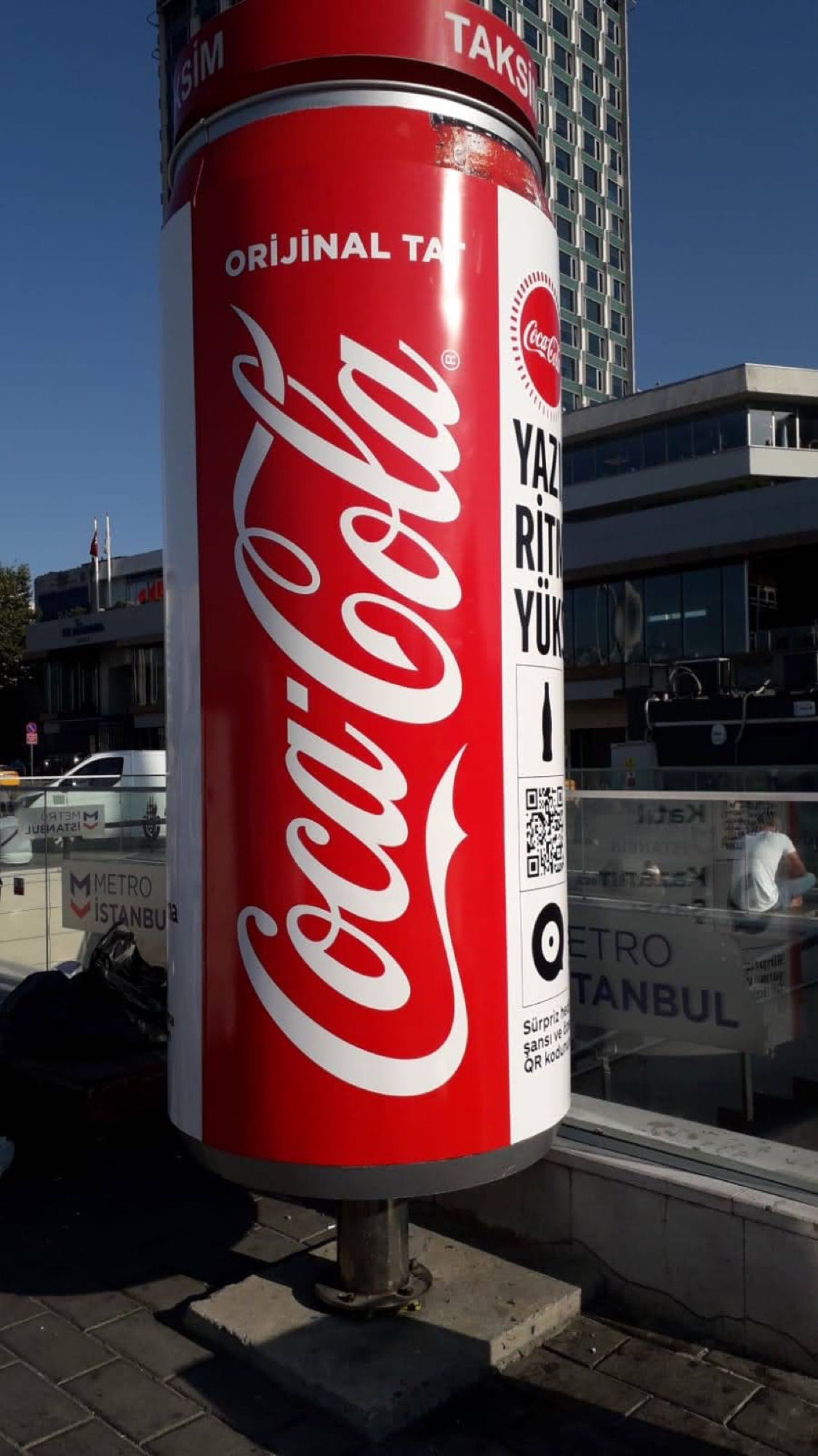 Coca-Cola Taksim Column