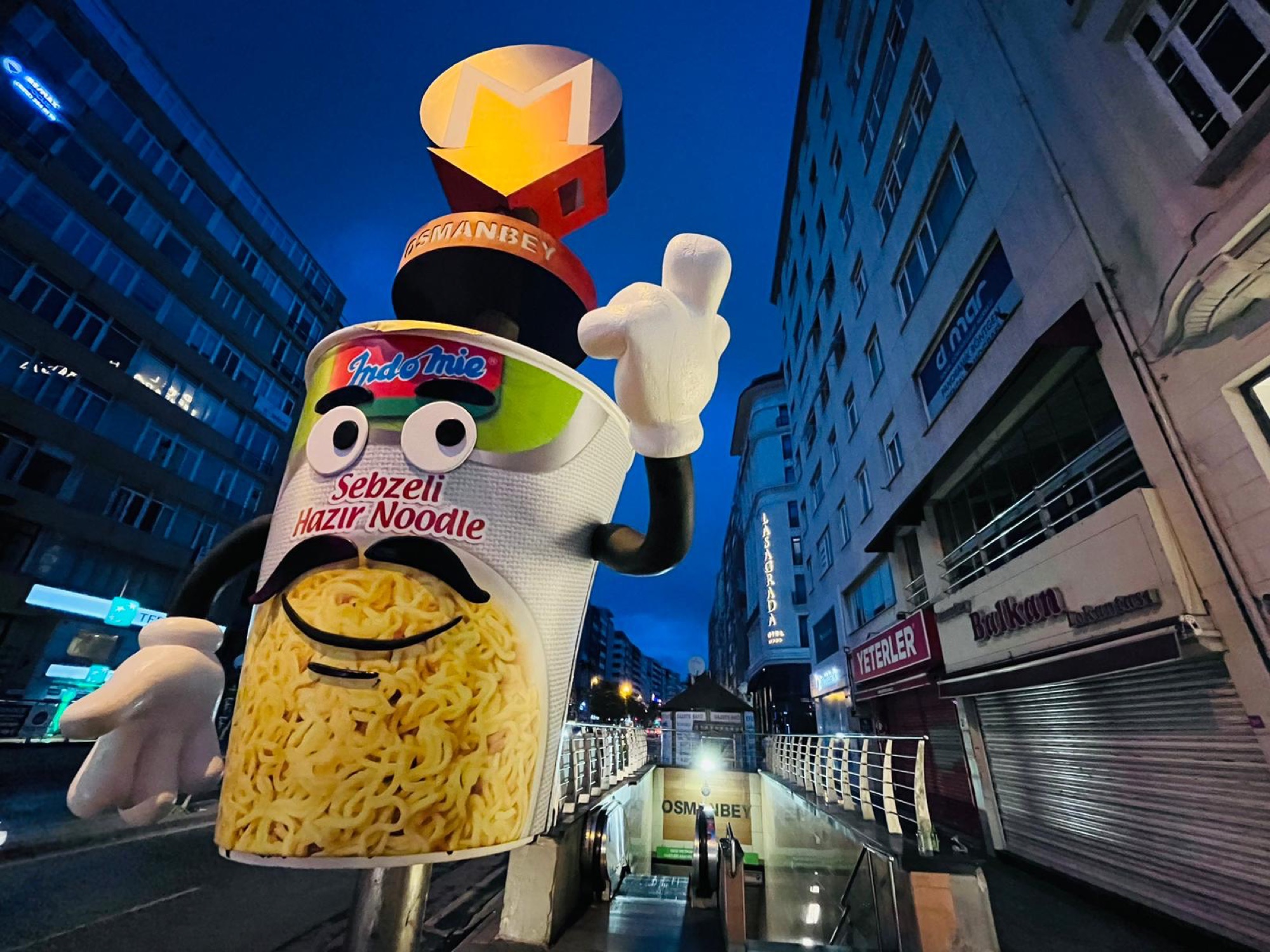 Indomie Osmanbey Installation